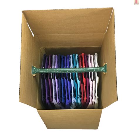 box of clothes hangers|packing boxes for hanging clothes.